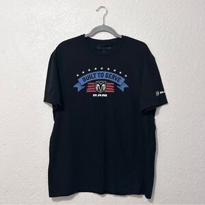 Ram Built To Serve short sleeve black shirt size XL